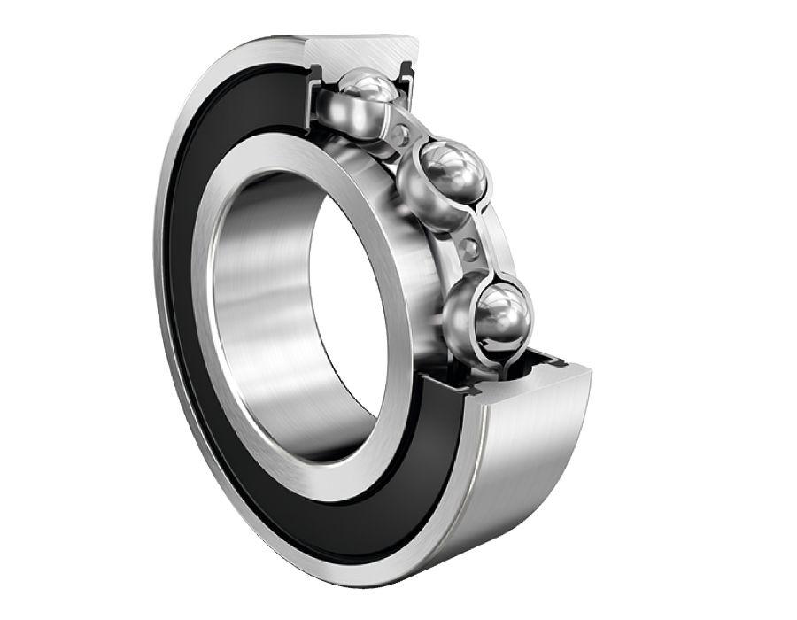 FAG 6214-2RSR-C3 1 Row Ball Bearing - 70 mm ID, 125 mm OD