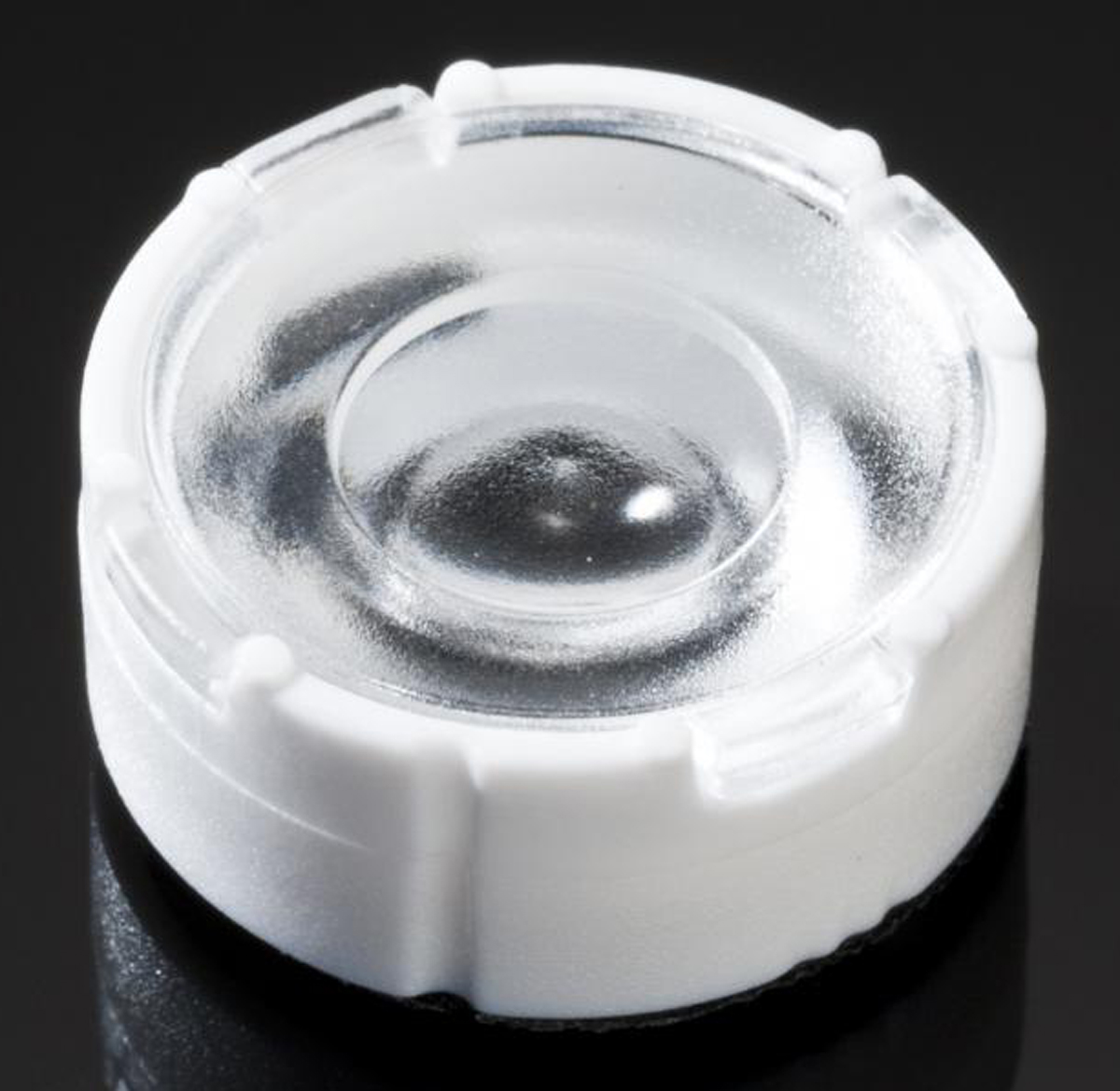 Ledil CA12427_TINA3-WW, Tina3 Series LED Lens, 56 → 68 ° Round Beam