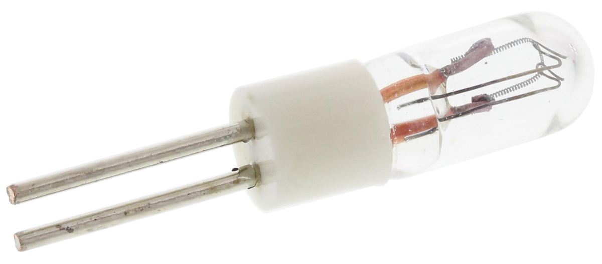 RS PRO Bi-Pin Indicator Light, Clear, 28 V, 24 mA, 4000h