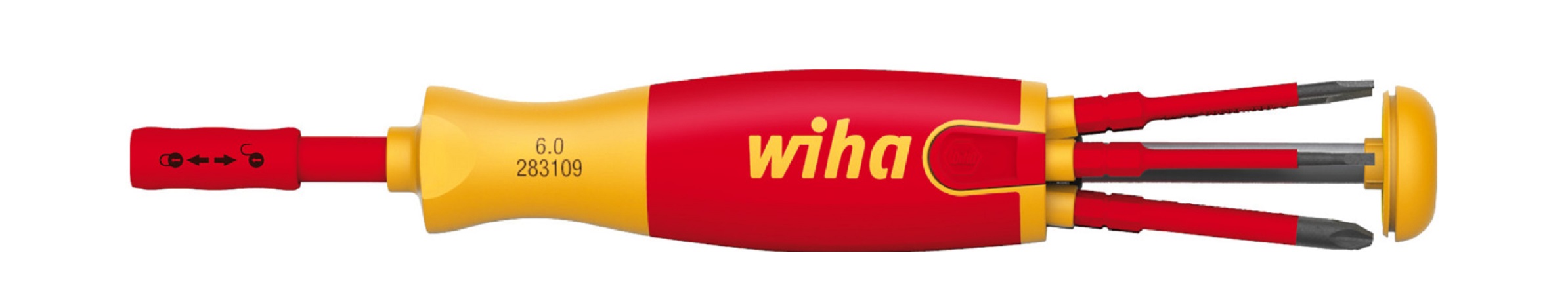 Wiha Torx Bit Holder Screwdriver, 6-Piece