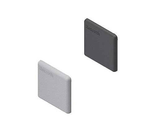 Bosch Rexroth Grey PP Cover Cap, 20 x 20 Strut Profile, 6mm Groove