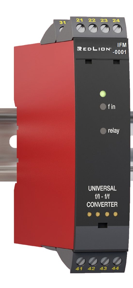 Red Lion IFM Series Frequency / Current Converter, Analogue, Relay Output, 21.6 → 25V ac Supply