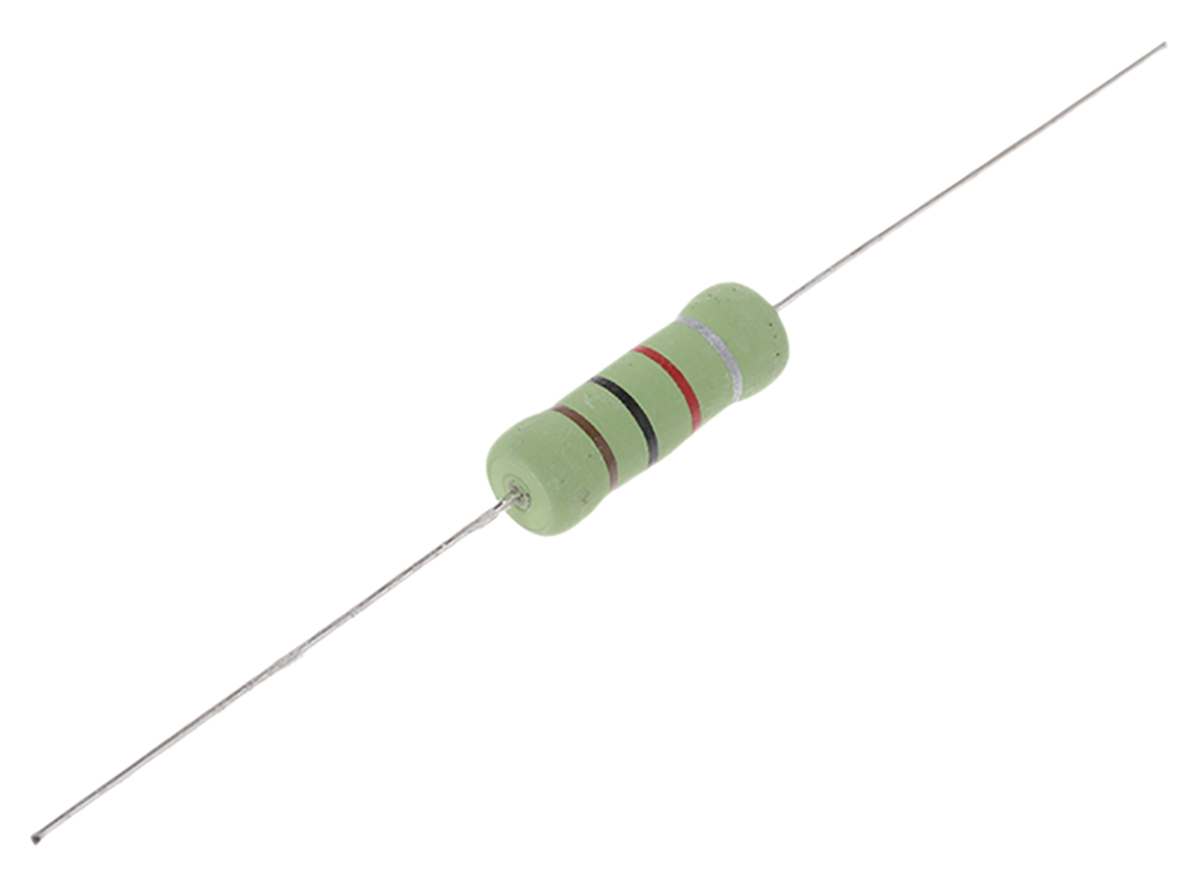 TE Connectivity 1kΩ Ceramic Composition Resistor 2W ±10% CCR21K0KB