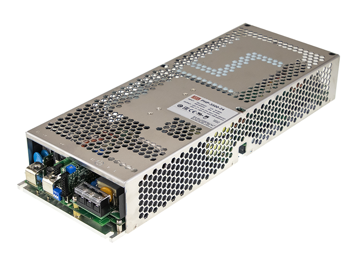 MEAN WELL Switching Power Supply, PHP-3500-24, 24V dc, 145A, 3.48kW, 1 Output, 127 → 370 V dc, 90 → 264 V