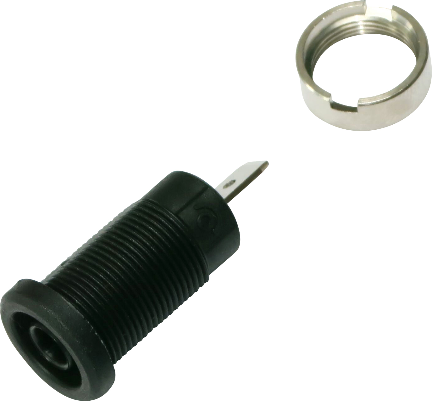 Electro PJP Black Female Banana Socket, Plug In Termination, 36A, 600 → 1000V
