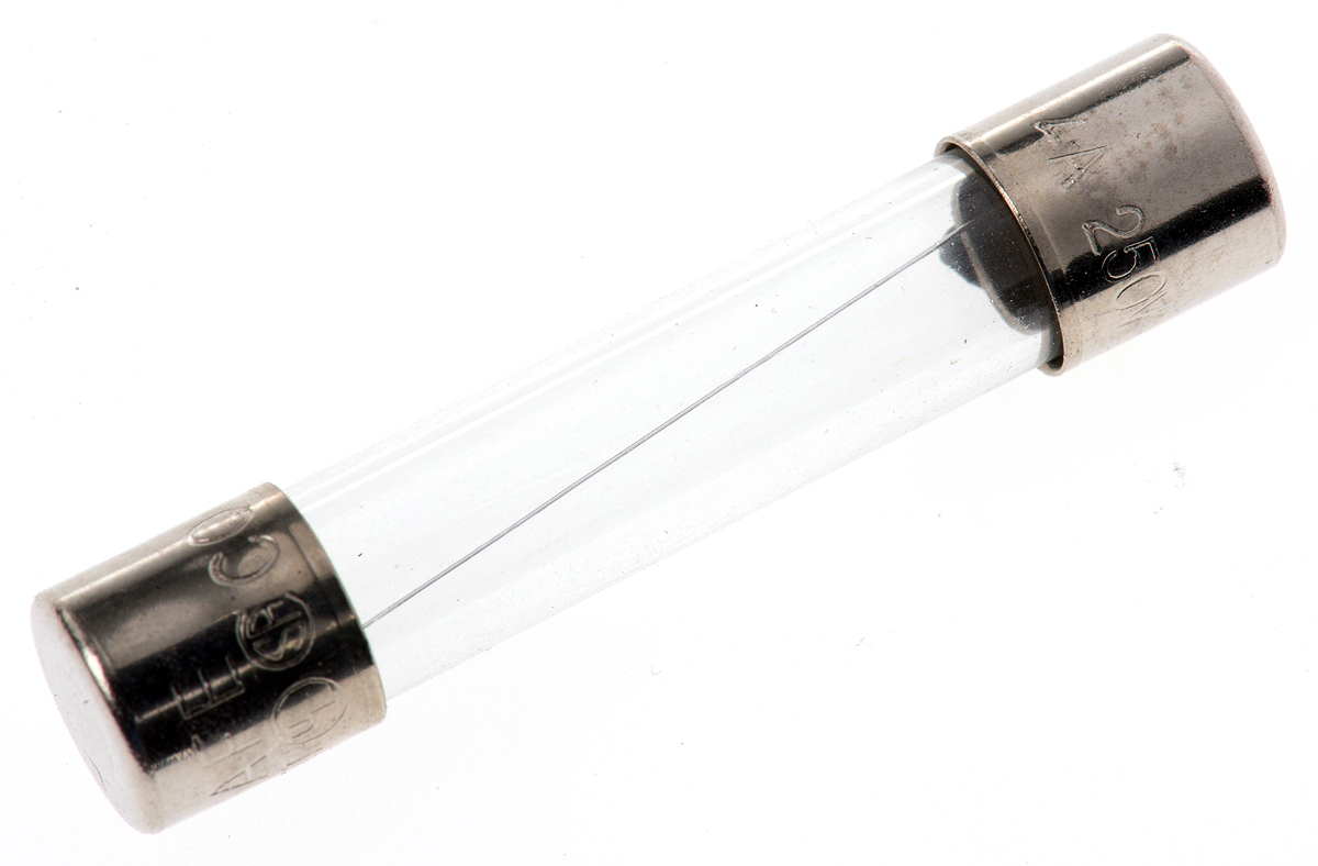 RS PRO 4A F Glass Cartridge Fuse, 6.3 x 32mm
