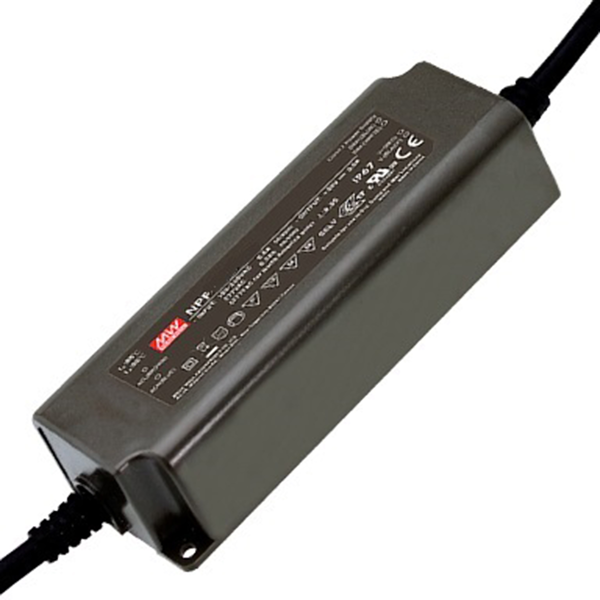 MEAN WELL LED Driver, 36V Output, 40.32W Output, 1.12A Output, Constant Voltage