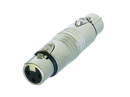 Neutrik AV Adapter, Female XLR to Female XLR