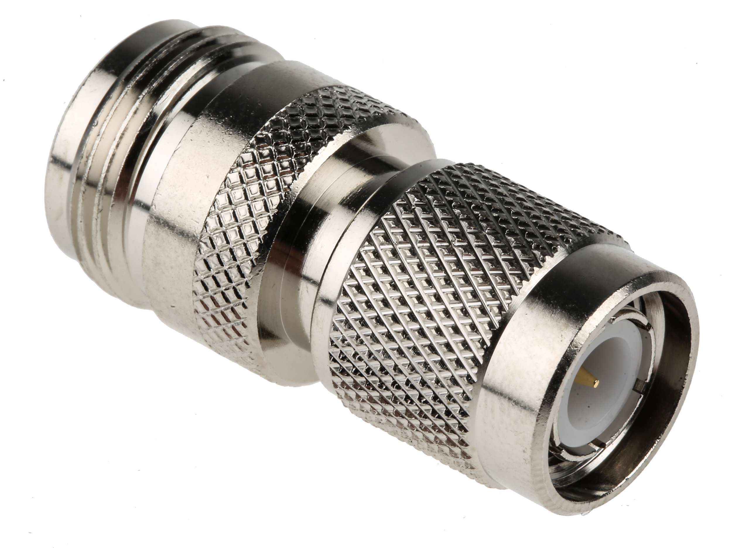 Straight 50Ω RF Adapter TNC Plug to Type N Socket 11GHz