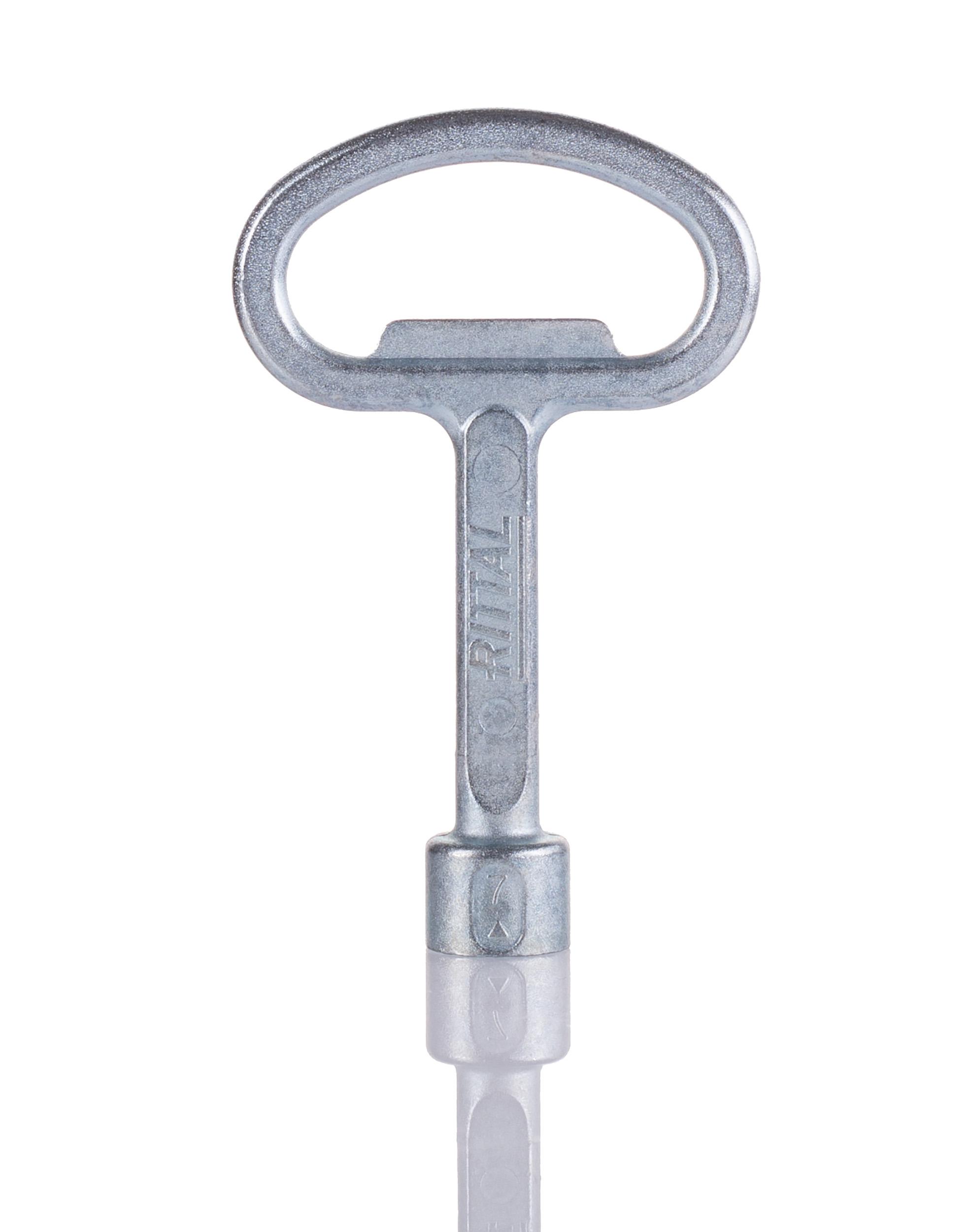 Rittal SZ Series 7mm Triangular Key For Use With 7 mm Triangular Lock