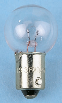 Orbitec BA9s Indicator Light, Clear, 3.6 V, 450 mA, 100h