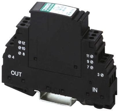 Phoenix Contact Surge Protector, 18kA, 185V dc, DIN Rail Mount