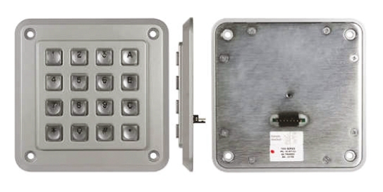 Storm IP65 16 Key Die Cast Zinc Keypad
