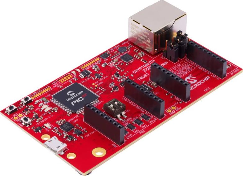 Microchip CryptoAuth SG41 For Trust Platform Microcontroller Development Kit EV89U05A
