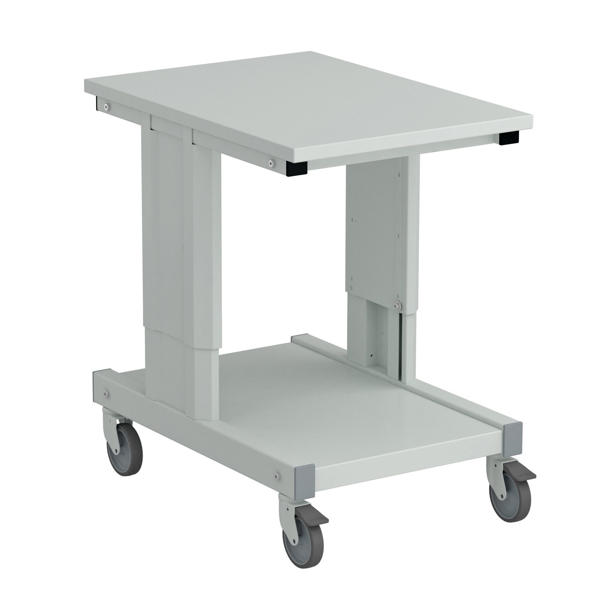 Treston 2 Shelf Steel Trolley Trolley, 500 x 700mm, 150kg Load