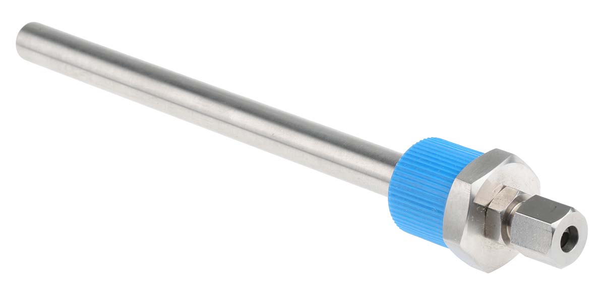 RS PRO 1/2 BSP Thermowell for Use with Temperature Probe, 6mm Probe, RoHS Standard