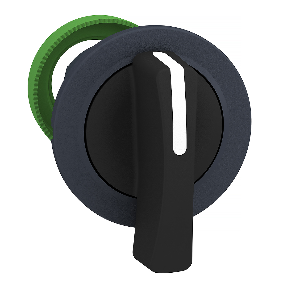 Schneider Electric Harmony Series 3 Position Selector Switch Head, 30mm Cutout, Black Handle