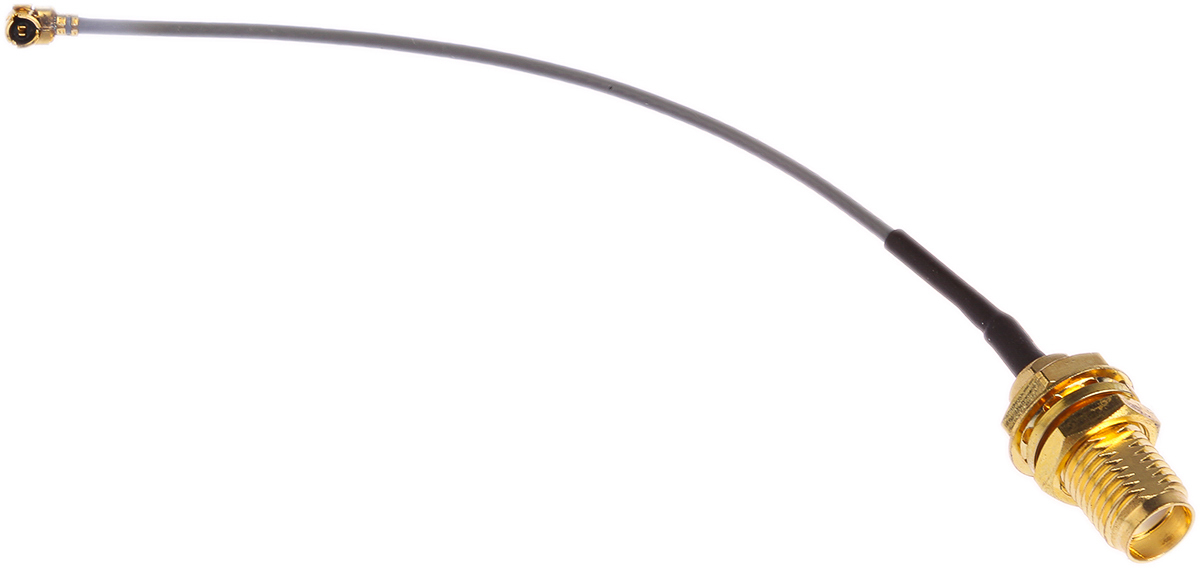 RF Solutions CBA Series UFL to Female SMA, 100 mm 50 Ω