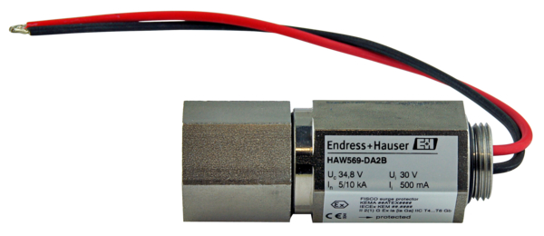 Endress+Hauser Single Phase Surge Arrester, 10kA, 650V (Volts), Screw Mount Mount