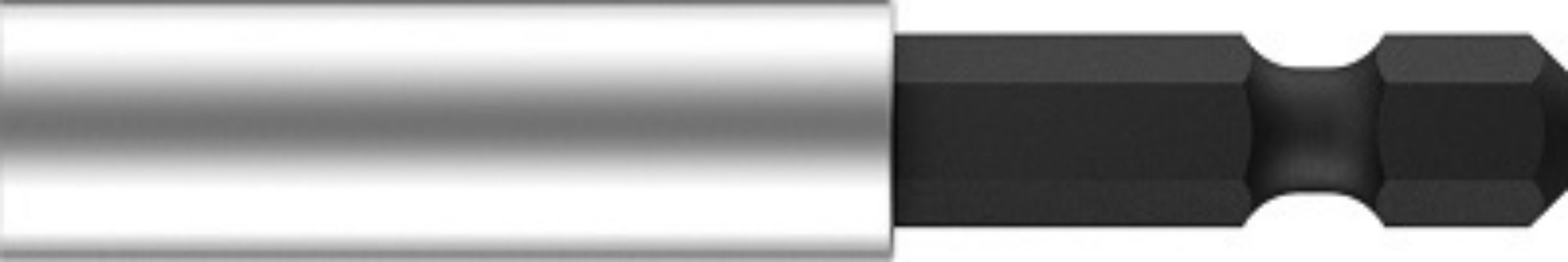 Wiha 71132 1/4 in Hexagon Holder, 58 mm Overall