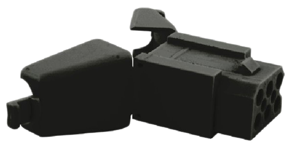 Souriau Sunbank by Eaton, SMS Female Connector Housing, 6 Way, 2 Row