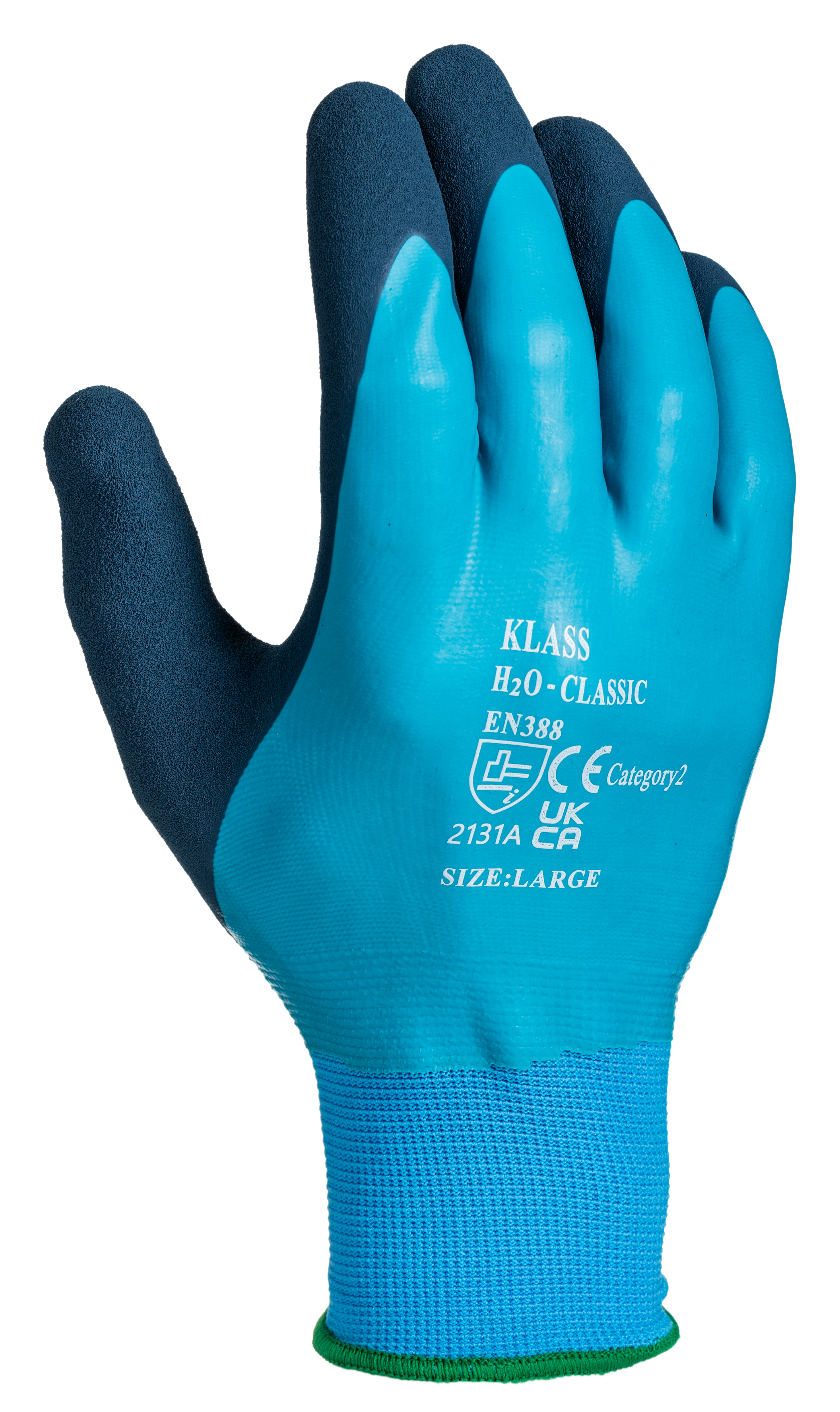 RS PRO H2o Red Latex Latex Gloves, Size 9, Latex Coating