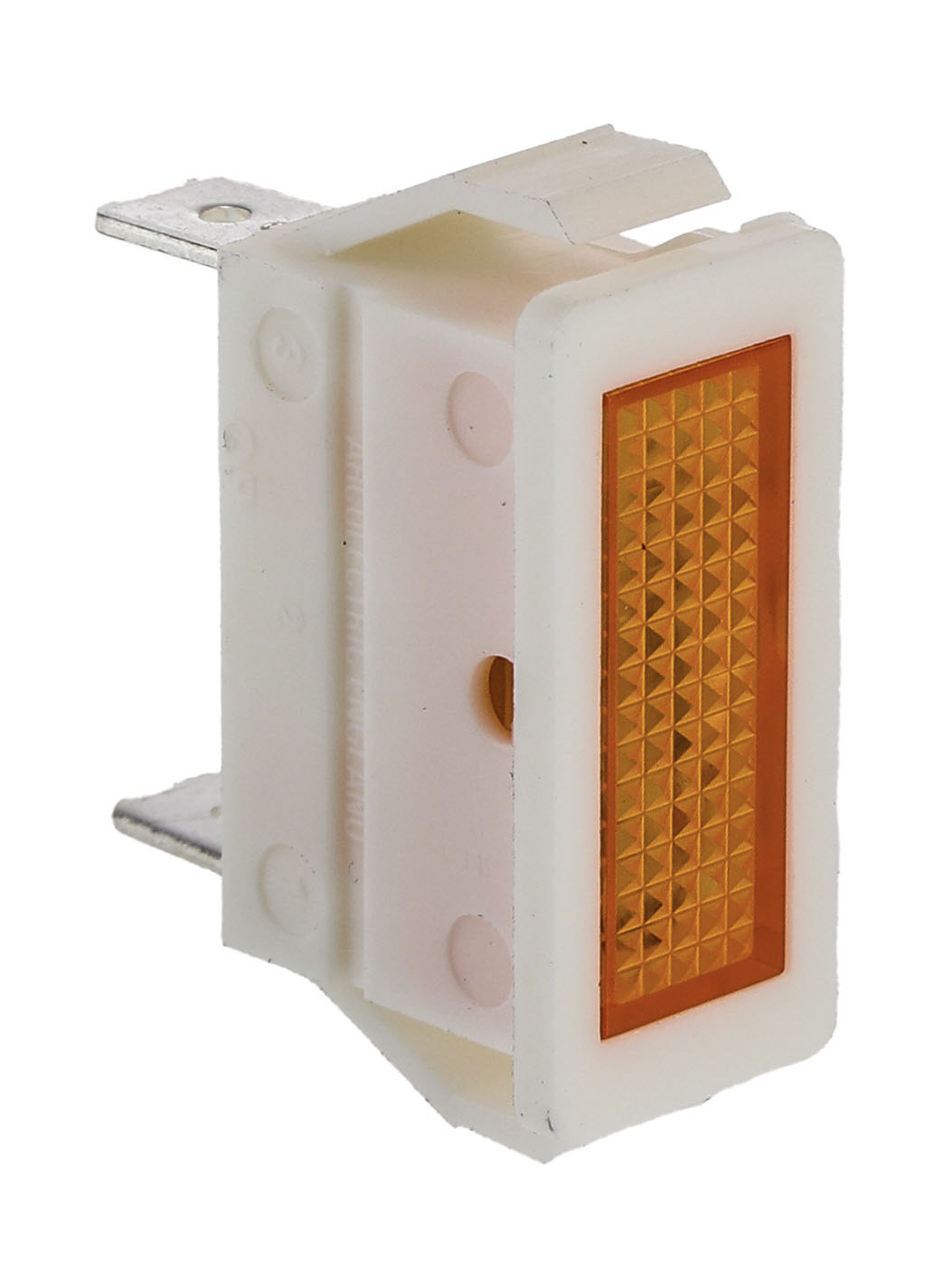 Arcolectric (Bulgin) Ltd 0430 Series Orange Neon Panel Mount Indicator, 250V, 28.2 x 11.5mm Mounting Hole Size, Solder