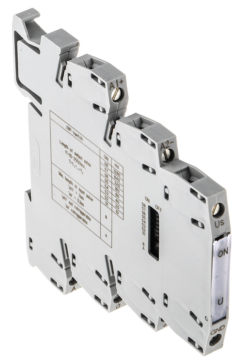 Phoenix Contact PLC-OSC-LPE-24DC/48DC/100 Series Solid State Interface Relay, DIN Rail Mount