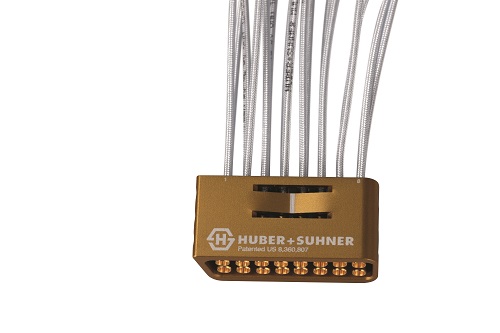 Huber+Suhner Male MXP50 to Female, 152 mm 50 Ω