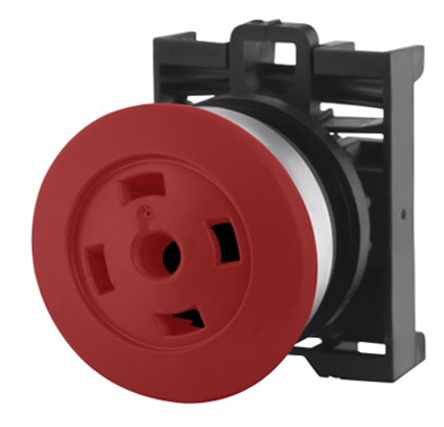 Eaton RMQ Titan M22 Series Red Momentary Push Button Head, 22mm Cutout, IP67