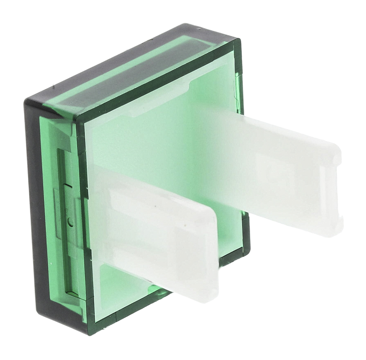 EAO Green Square Push Button Lens for Use with 31 Series