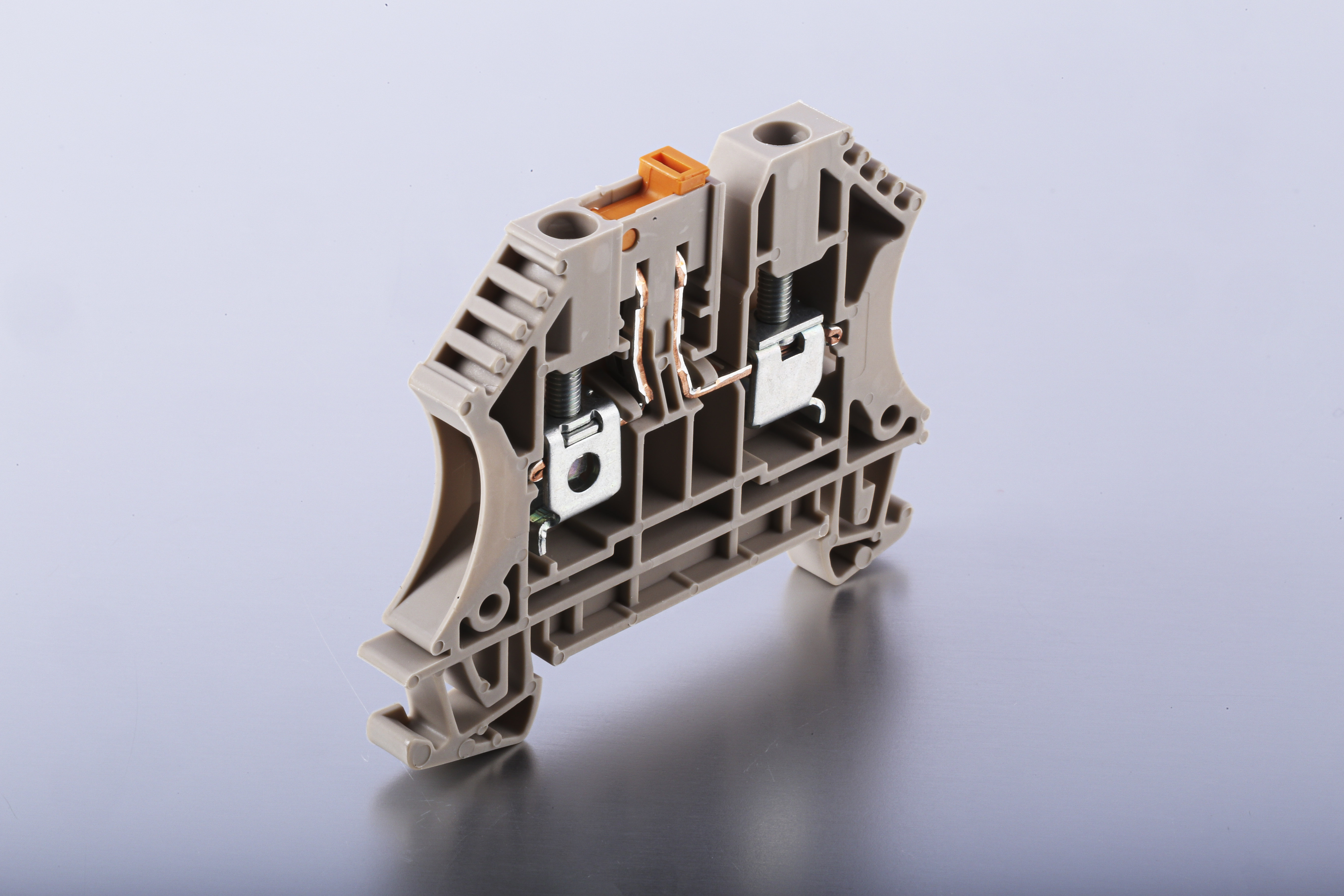 Weidmuller WTR Series Brown Disconnect Terminal Block, 4mm², Single-Level, Screw Termination