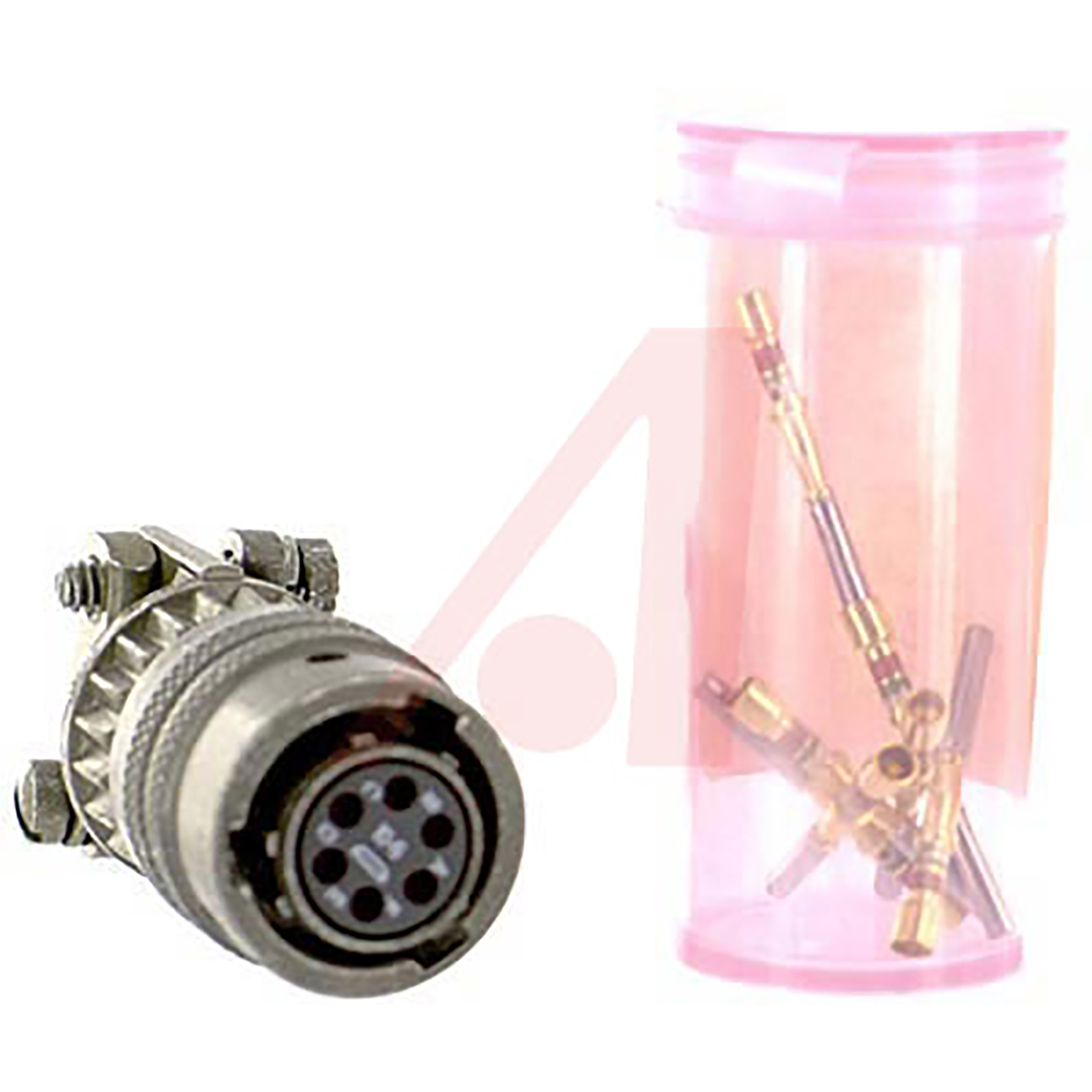 Amphenol Socapex, PT, Copper Alloy 6 Way Cable Mount MIL Spec Circular Connector PlugGreen, Socket Contacts,Shell Size