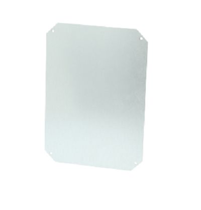 Fibox Galvanised Steel Mounting Plate, 180mm W, 1mm L