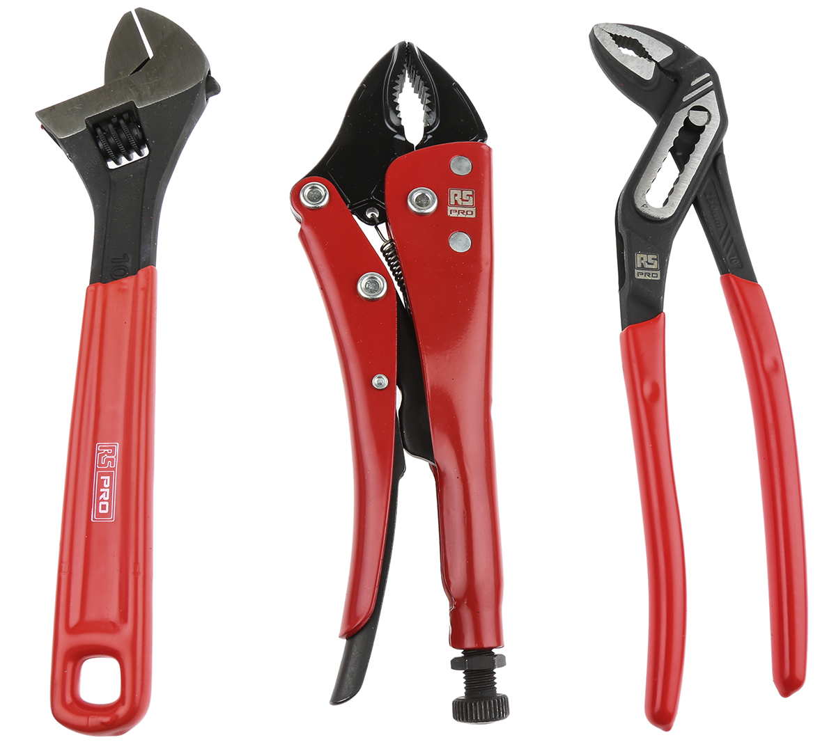 RS PRO 3-Piece Plier Set, 250 mm Overall