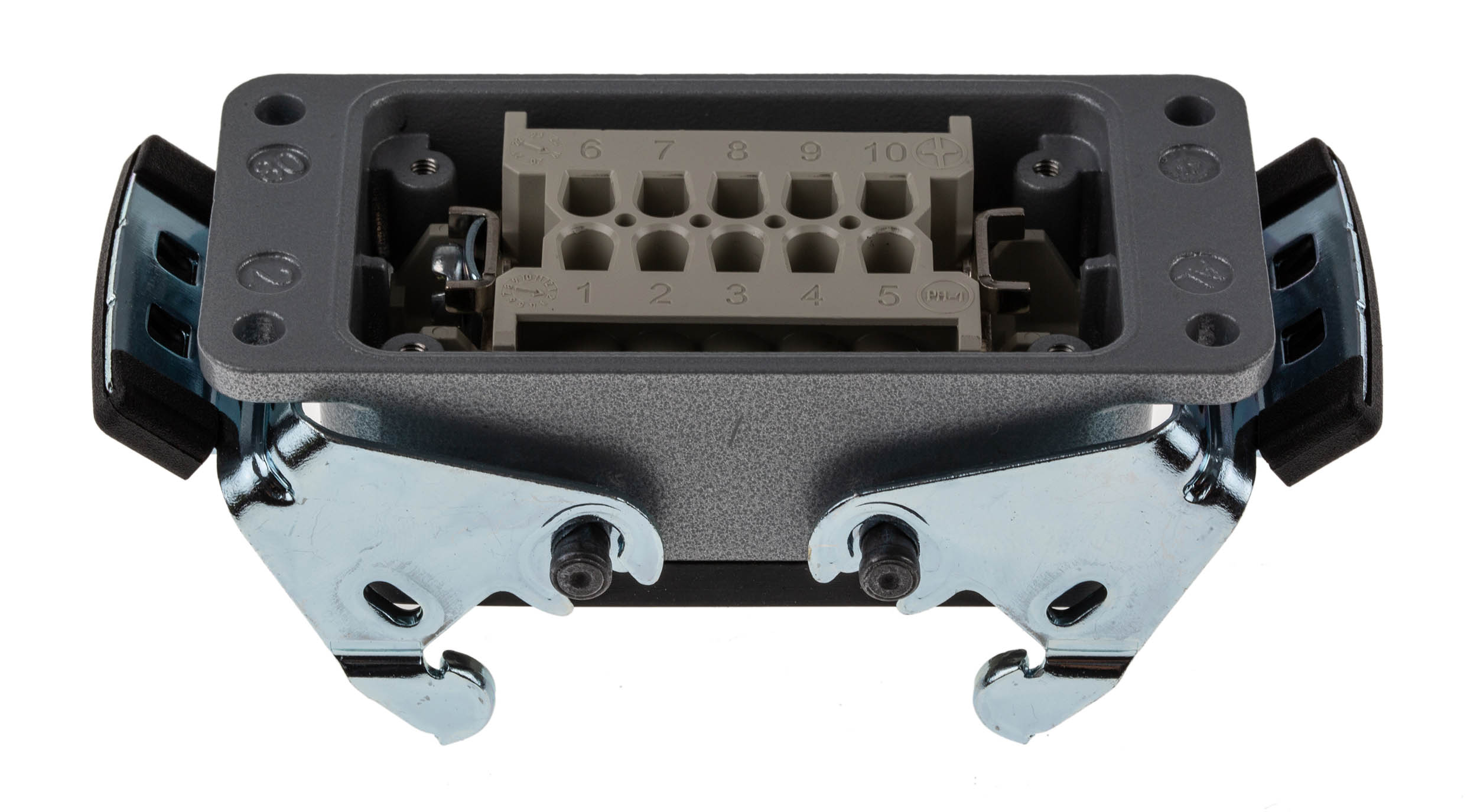 EPIC Panel Kit, 10 Way, 16A, Female, H-BE, 600 V