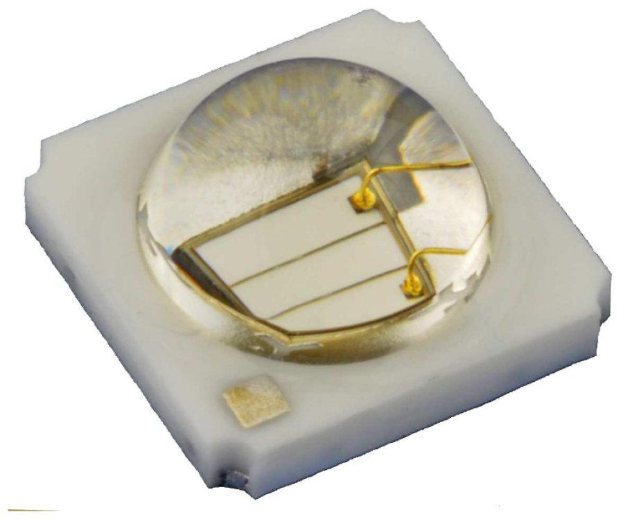 ams OSRAM Blue LED Ceramic Through Hole, LZ1-00B202-0000