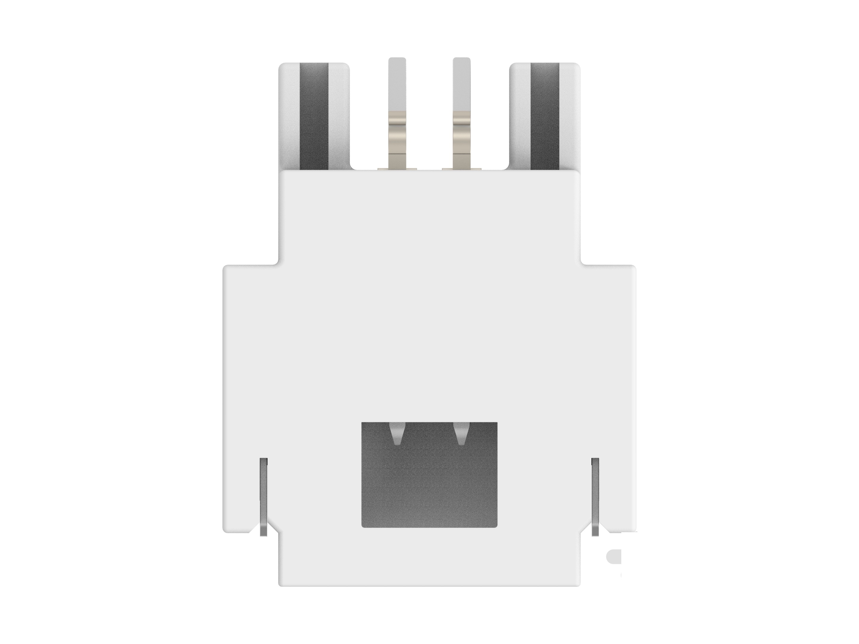 TE Connectivity 2834674-2 Series Right Angle Surface PCB Header, 2 Contact(s), 1.8 mm Pitch, 1 Row