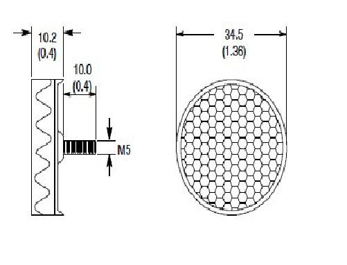 Allen Bradley 92-105 LED Reflector