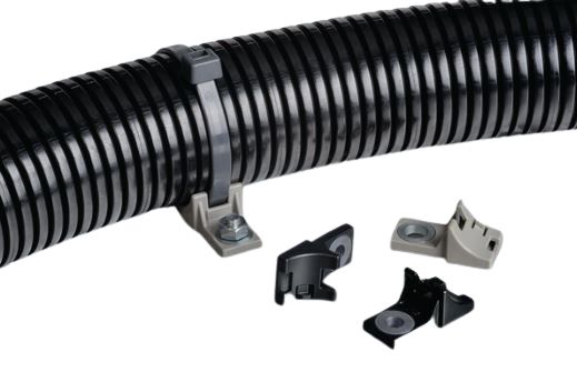 HellermannTyton Cable Tie, 200mm x 4.6 mm, Black Nylon, Pk-500