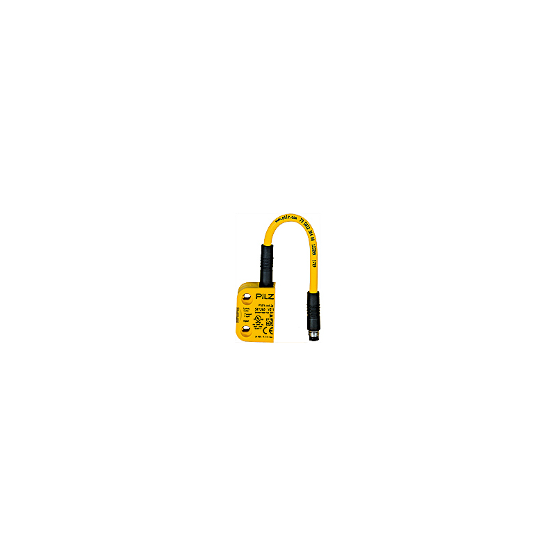 Pilz 541 Series Transponder Non-Contact Safety Switch, 24V dc, Polybutylene Terephthalate Housing, M8