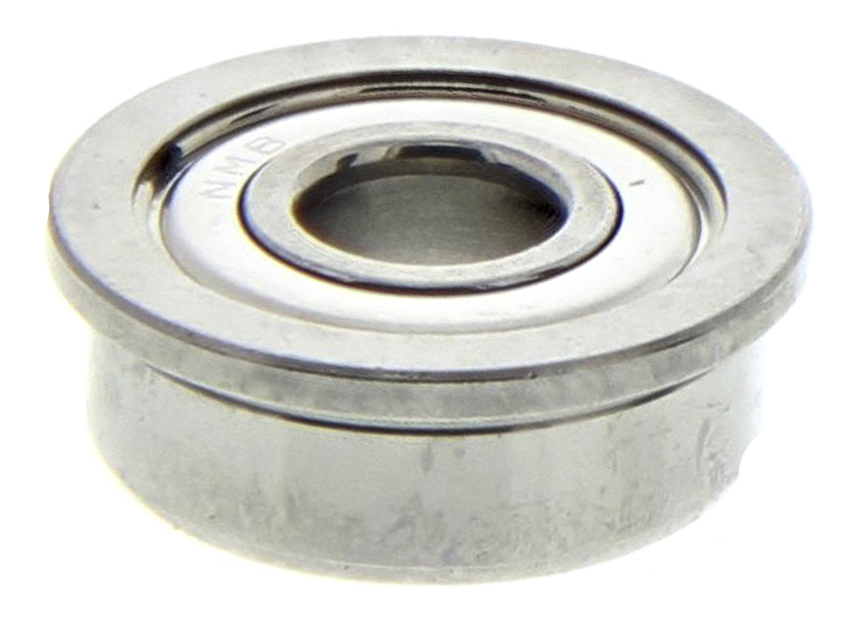 NMB DDRF-3ZZRA5P24LY121 1 Row Ball Bearing - 4.77 mm ID, 12.7 mm OD