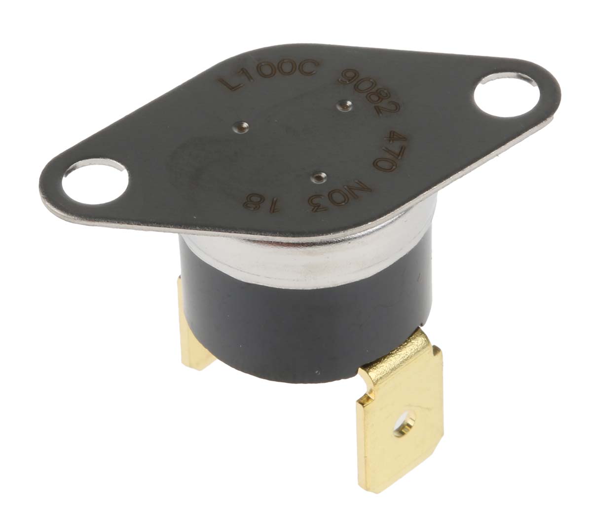 Honeywell Bi-Metallic Thermostat, Opens at +100°C, +150°C Max, NC, Manual Reset, Bracket Mount