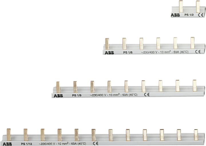 ABB Busbar for use with Miniature Circuit Breakers