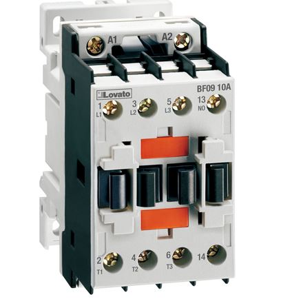 Lovato Contactor, 400 V Coil, 3-Pole, 25 A, 11 kW 110 V, 1 NC