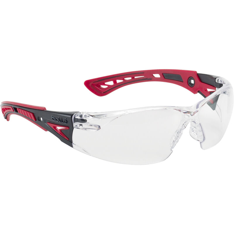 Bolle Safety Anti-Mist UV Safety Glasses, Clear PC Lens