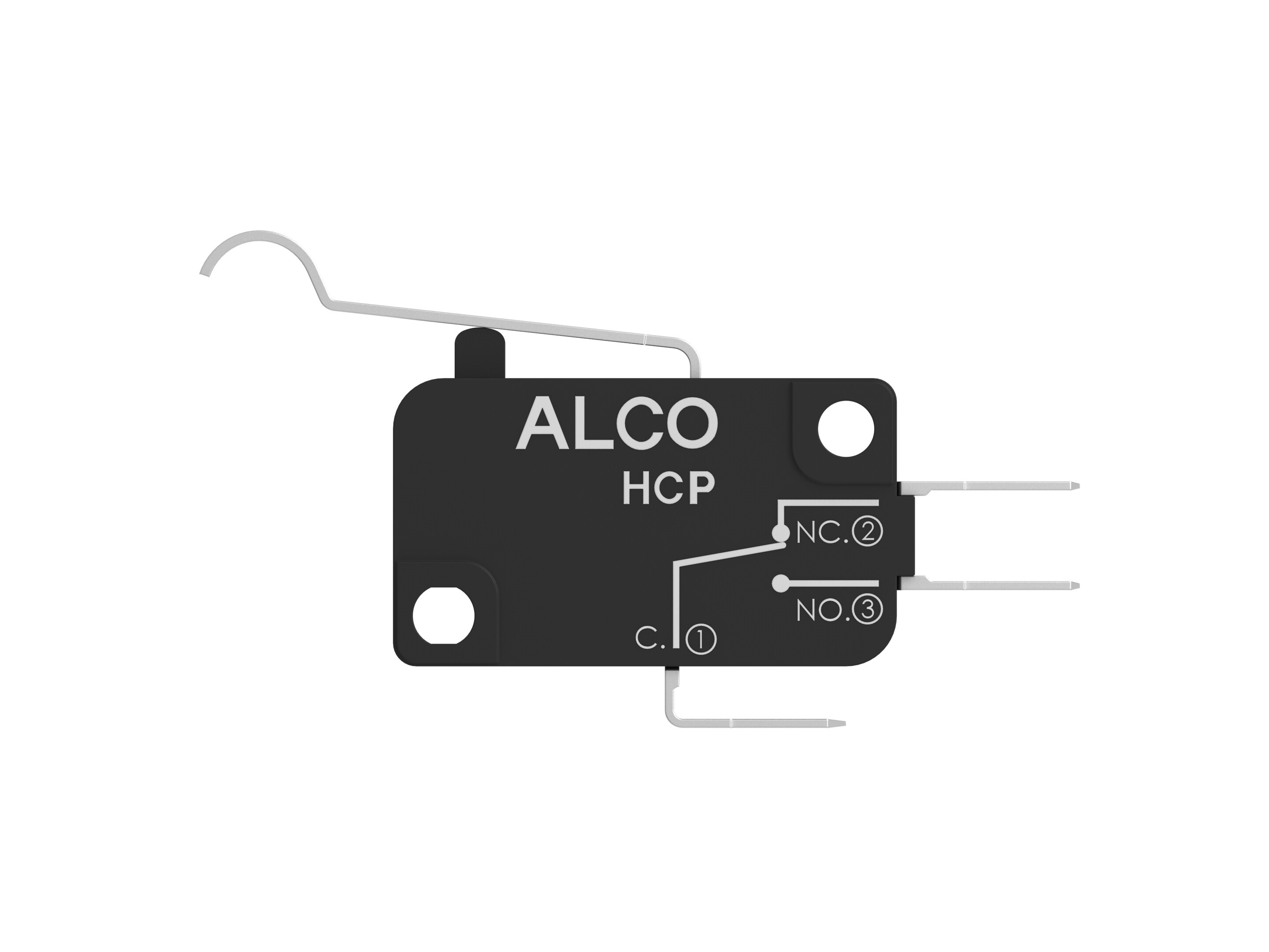 TE Connectivity Simulated Roller Lever Snap Action Micro Switch, Quick Connect Terminal, 10A, SPDT