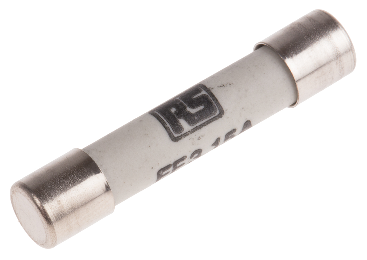 RS PRO 3.15A FF Ceramic Cartridge Fuse, 6.3 x 32mm