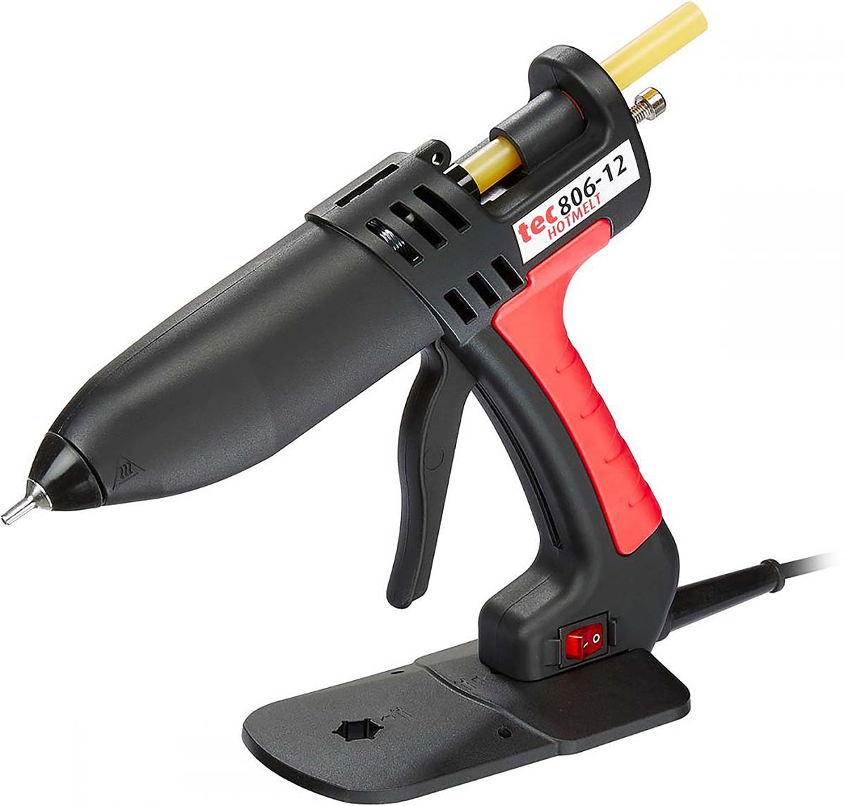 Power Adhesives Tec806 Corded Glue Gun, 250W, 12mm, Type G - British