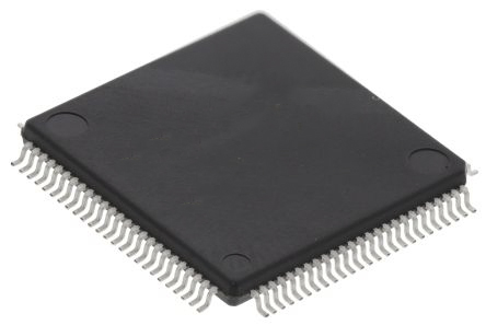 Renesas Electronics R5F5651CDDFP#30, 32 bit RXv2, RX651 Microcontroller, 120 MHz, 32kB FLASH, 100-Pin QFP